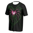 thumbnail image 2 of AJ Lee Spider T-Shirt Crewneck Short Sleeve Sport Tee Men Women Outdoor Streetwear Tops, 2 of 4