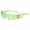 Green#615-481, variant on Rimless Tile Punk PC Sunglasses Colorful Fashion Lightweight Anti-Glare Shades for Daily Running Beach Outdoor Activities