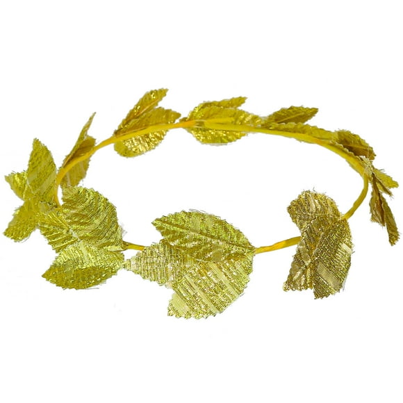 Skeleteen Gold Roman Laurel - Roman Emperor Crown and Greek God and Goddess Circlet