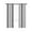 Gray, variant on Beige Grey Striped Blackout Curtains 39 Inches Long for Bedroom, Minimalist Farmhouse Stripe Thermal Insulated Room Darkening Black Out Window Curtain Panels Grommet Drapes for Living Room