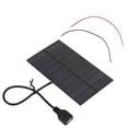 thumbnail image 3 of Paneles solares de bricolaje de silicio monocristalino, paneles solares de bricolaje de silicio monocristalino de 1,5 W 5 V Diseño fácil de usar del panel solar en V, 3 of 8