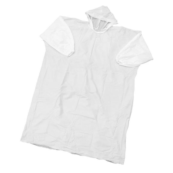Rain Suit Thickened Raincoat Travel 120X78CM White