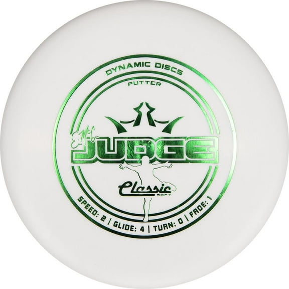 Dynamic Discs Classic Soft EMAC Judge Putter Golf Disc