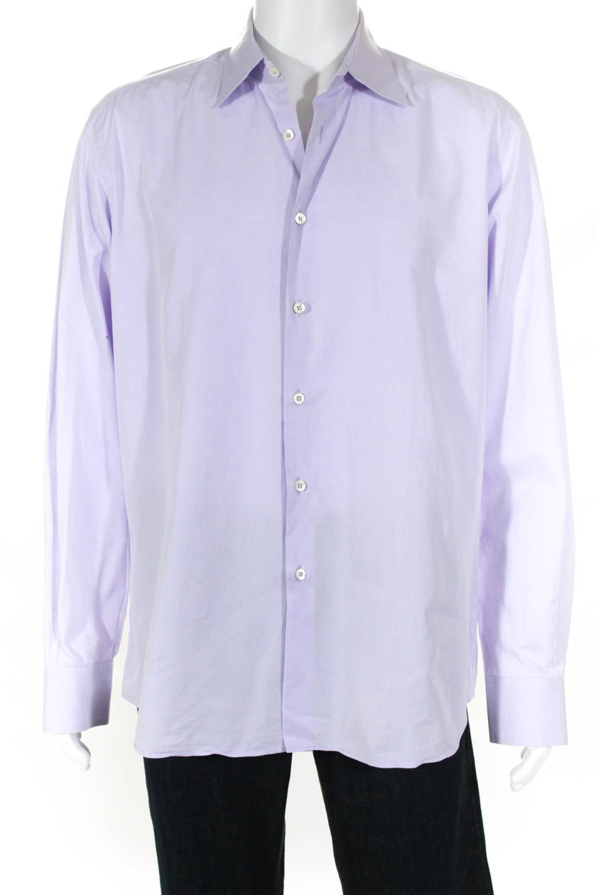 prada mens button down shirt