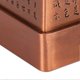 thumbnail image 1 of Incense Burner Zinc Alloy Metal Heart Sutra Disk Household Crafts Buddhist Supplies, 1 of 3