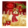 thumbnail image 4 of simhoa 2 Pcs Rideaux de Fenêtre à Thème de Noël pour 24, 4 of 5