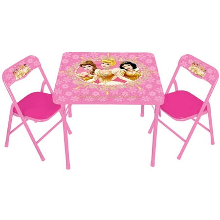 Disney Princess Table with Two Chairs