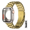 thumbnail image 1 of Correa Para Apple Watch, Acero Inoxidable con Funda Ultra, Compatible con 40/41/42/44/45/46mm, 1 of 5