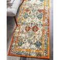 thumbnail image 1 of Unique Loom 3140402 2 Pi 7 Po x 10 Pi Gabrieli Rosso Runner Rug&44; Beige, 1 of 2