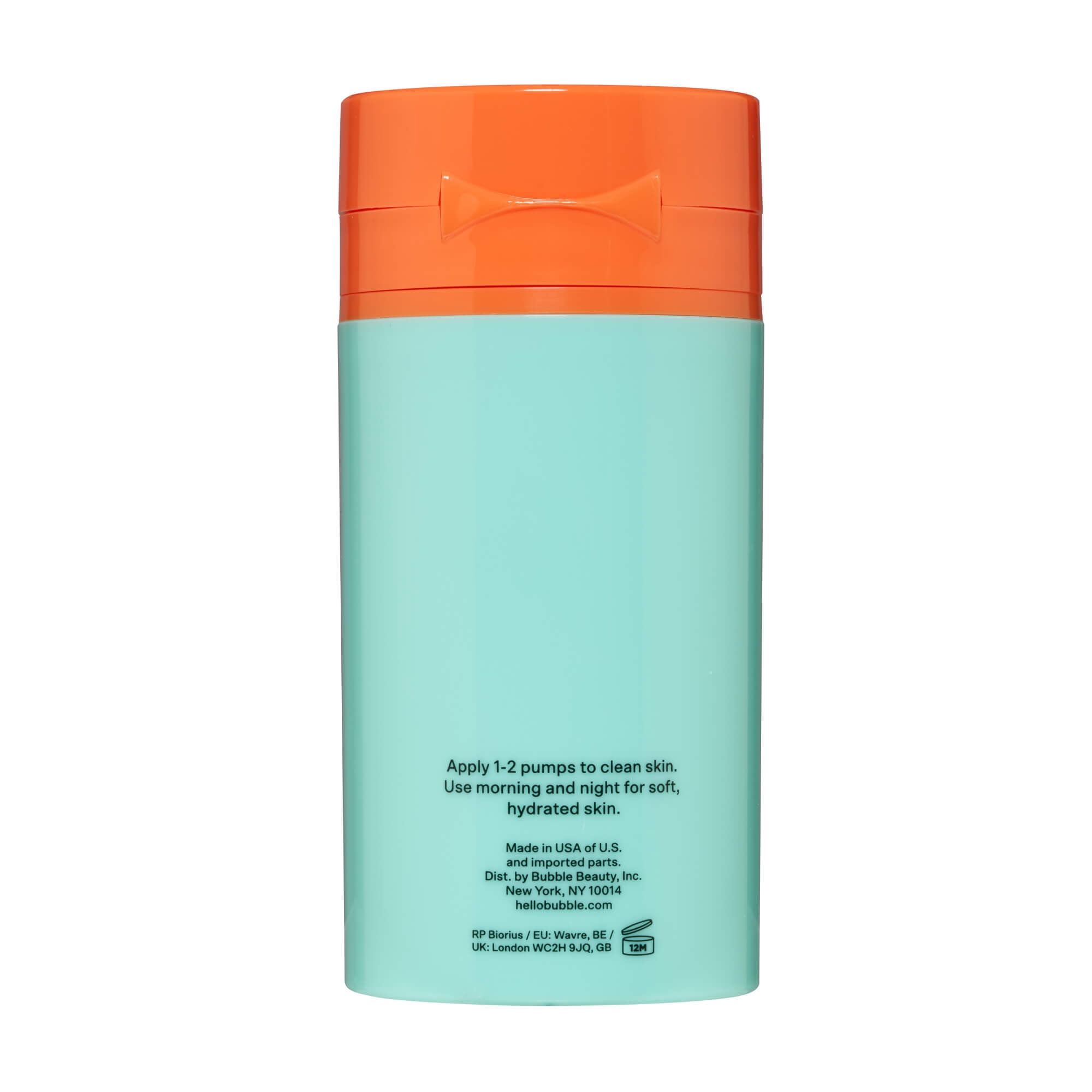 Bubble Skincare Slam Dunk Hydrating Facial Moisturizer Bonus Size 50% more, 75ml, Normal to Dry Skin