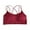 Red, variant on Seductiva Womens Seamless Wireless Supportive Bra Girls' Sports Chest Wrapped Camisole Vest Back Strapless Bra with Chest Cushion Bra Student Shoulder Strap T-Shirt Bras Available 1PC