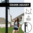 thumbnail image 4 of Lifetime 54-Inch Tempered Glass Bolt Down Basketball Hoop with Crank Adjustment & Ultra Rim – Model 90568-Outdoor Play, 4 of 15
