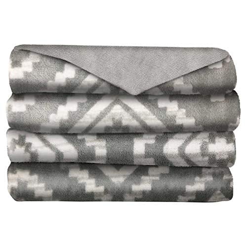 Sunbeam Electric Heated Velveteen Soft Plush Throw Blanket, Personal 3