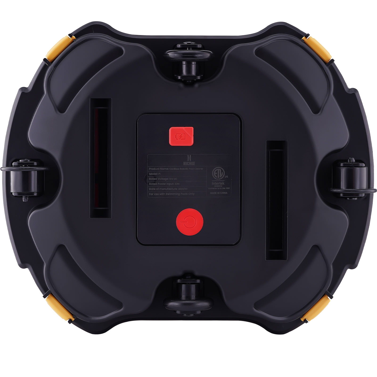 Wireless pool cleaning robot, pool vacuum cleaner, automatic parking, dual motor LED indicator, durable and excellent cleaning robot