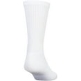 thumbnail image 5 of 24 Pairs Cotton Crew Socks, Mens Womens Bulk Casual Sports Sock (White, 10-13), 5 of 7