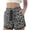 Multicolor, variant on IROINNID Women's Comfy Summer Leopard Printed Drawstring Waist Shorts With Pocket
