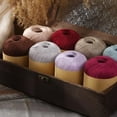 thumbnail image 5 of Purple Hollow Crochet Yarn, Hemp Tencel Linen Cotton Blend Hand Knitting Yarn, Soft Breathable Lightweight Yarn for Sweater, Shawl, DIY Craft Projects, 5 of 9