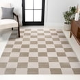 thumbnail image 5 of JONATHAN Y SANDSTONE 5 x 8 Area Rug, Thea Geometric Checkerboard - Beige/Cream, SND103A-5, 5 of 9