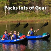 Sea Eagle 380X 126 Explorer Inflatable Kayak- Fishing, Touring, Camping, Exploring & Whitewater-Self Bailing, Removable Skeg, Drop Stitch Floor- Pro Package