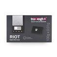 thumbnail image 6 of Truweigh RIOT Digital Mini Scale - (100g x 0.01g - Black) - Digital Food Scale - Digital Kitchen Scale - Small Digital Pocket Scale - Jewelry Scale - Travel Digital Gram Scale - Meal Prep Scale, 6 of 7