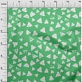 thumbnail image 3 of oneOone Velvet Sea Green Fabric Geometric Sewing Fabric By The Yard Printed Diy Clothing Sewing Supplies 58 Inch Wide, 3 of 4