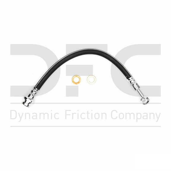 Rear Right Dynamic Friction Company Brake Line Hose 350-67128 For 1989-1993 Nissan 240SX