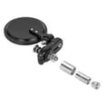 thumbnail image 6 of 1 Pair Universal Motorcycle Bar End Mirrors, Rear View Side Mirror Compatible for Most Motorcycle, Black, 6 of 8