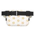 thumbnail image 3 of Kdxio Wheat Crossbody Double Layer Waist Bag Belt Bag for Unisex Fanny Pack Fashion Waist Packs for Hiking Running Shopping Traveling, 3 of 9
