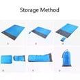 thumbnail image 5 of 2x2.1m Portable Picnic Beach Mat Pocket Blanket Waterproof Beach Blanket Folding Lightweight Camping Mat Outdoor Sand Beach Mat, 5 of 5