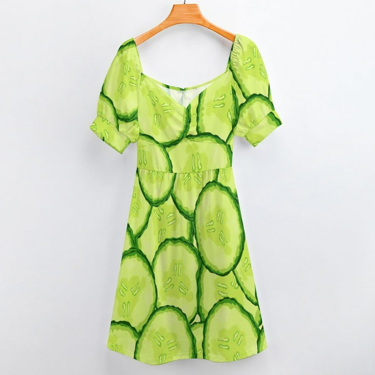 Cute cucumber dresses hotsell