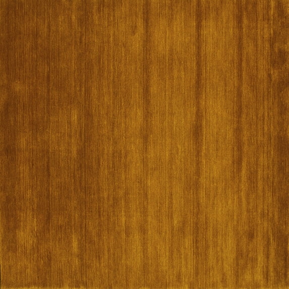 Ahgly Company Indoor Square Abstract Yellow Contemporary Area Rugs, 7' Square