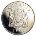 thumbnail image 2 of 1998 Tanzania 5 oz Silver 2,500 Shilingi Wildebeest Proof, 2 of 4