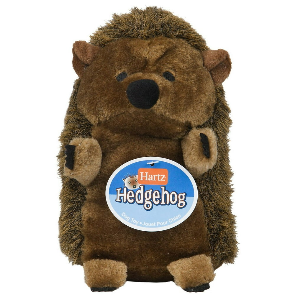 Hartz Large Plush Hedgehog Dog Toy (Colors Vary)