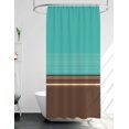 thumbnail image 3 of Cortina De Baño Duschy Chocomenta Con Ganchos Duschy Duschy Cortina De Baño, 3 of 4