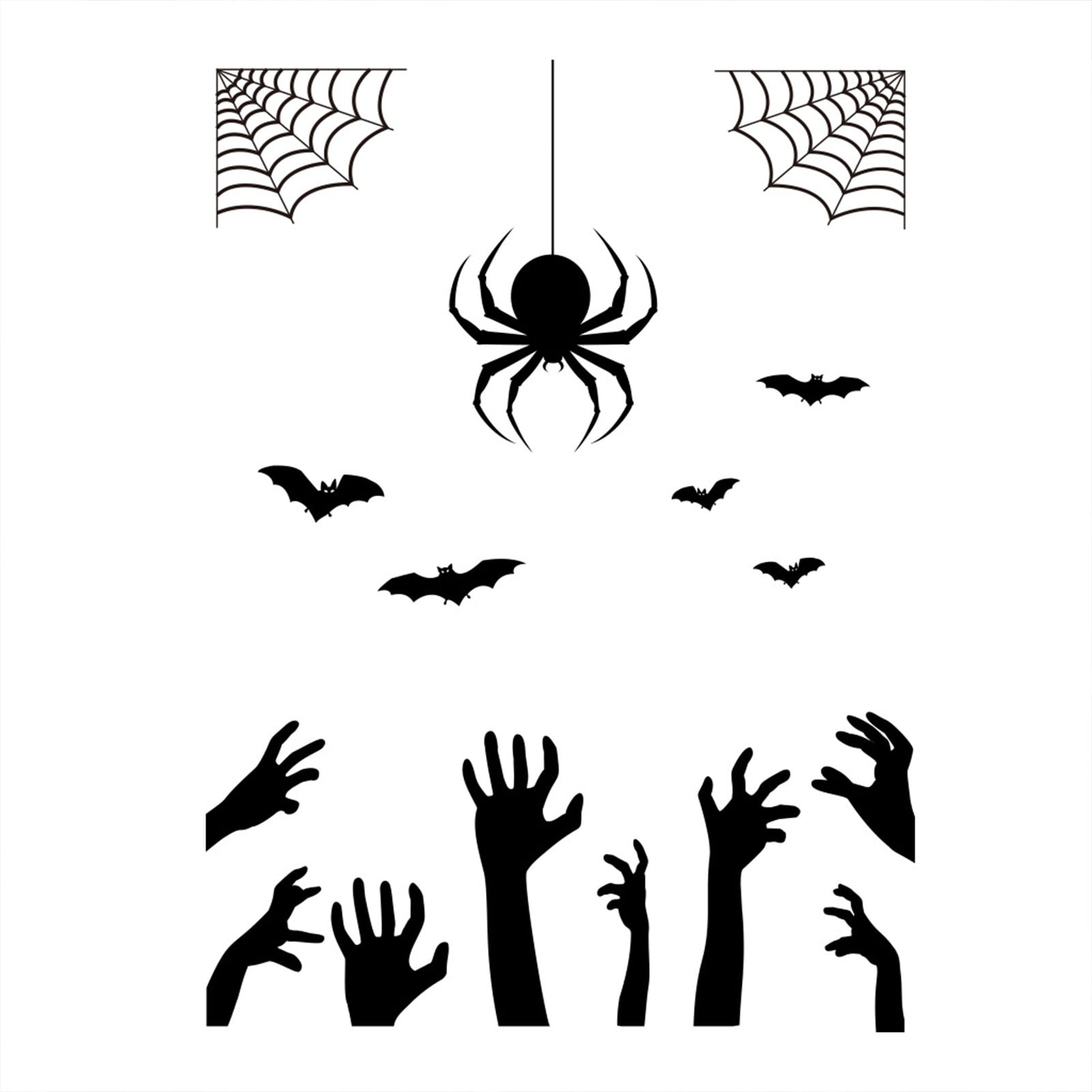 Cute Stickers Electrostatic Sticker Water Spiderss s Decoration