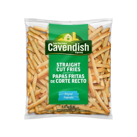 Cavendish Farms Straight Cut French Fries, 5lb Bag (Frozen)