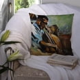 thumbnail image 3 of Carolines Treasures JMK1278PW1414 Jazz Bass Canvas Fabric Decorative Pillow  14Hx14W multicolor, 3 of 4