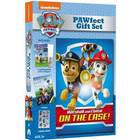 Paw Patrol: Marshall And Chase On The Case - Pawfect Gift Set - Walmart.com