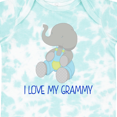 thumbnail image 4 of Inktastic I Love My Grammy Elephant Boys or Girls Baby Bodysuit, 4 of 5