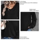thumbnail image 5 of Blusas sueltas con cuello en V y manga larga para mujer, blusas sueltas con cuello en V y manga larga para mujer, blusas de manga larga para mujer, tecnología de vanguardia, 5 of 6