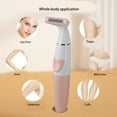 thumbnail image 3 of Recortador De Vello Púbico, Peluquero Corporal Para Mujer, Resistente Al Agua, Seguro, Multifunción Para Axila, Pierna Y Brazo, 3 of 7