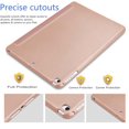 thumbnail image 3 of iPad 9.7" 2018 / 2017 Case, iPad Air / iPad Air 2 Case, Lightweight Smart Case Stand Auto Sleep/Wake, Microfiber Lining, Hard Back Cover For Apple iPad 9.7 iPad 5th/6th Generation, 3 of 7