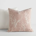 thumbnail image 2 of Noble Linens 2-Pack Cotton Slub Decor Throw Pillows - Willow Rose, 2 of 4