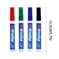 thumbnail image 3 of Erasable Whiteboard Marker Set - 4 Colors, Water-Based Ink, Quick-Drying & Non-Toxic for Office/Classroom Use, 3 of 5