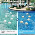 thumbnail image 3 of 8 bolas absorbentes de suciedad para spas, jacuzzis y piscinas, esponja absorbente de aceite para jacuzzis, accesorios flotantes de limpieza para jacuzzis, 3 of 5