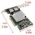 thumbnail image 2 of TAPDRA Intel X540-Based 10Gbps Double Carte Réseau RJ45 pour Windows & Linux PCs et Serveurs, 2 of 2