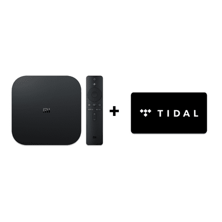 Xiaomi Mi Box S 4K HDR Android TV + TIDAL Premium 4-Month FREE Trial