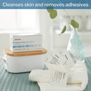 McKesson Adhesive Remover Wipes, Gentle Alcohol Solution, 2.4 in x 2.4 in, 50 Wipes