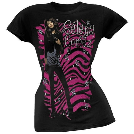 Selena Gomez - Pink Zebra Girls T-Shirt