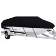 thumbnail image 3 of Waterproof Oxford Cloth V-Shaped Boat Yacht Cover, Rustproof Sun Shade (420 x 270 (210D)), 3 of 4